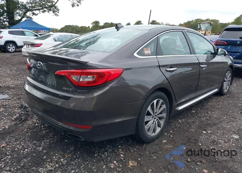 2016 Hyundai Sonata Sport z USA, uszkodzony, nr VIN 5NPE34AF3GH262244